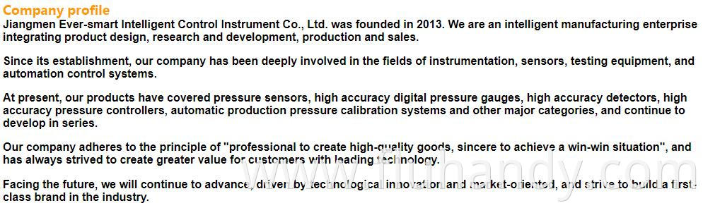 Vacuum Pressure Sensor